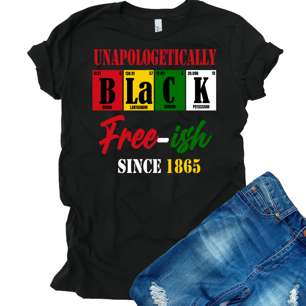 Unapologetically Black Freeish Formula PNG