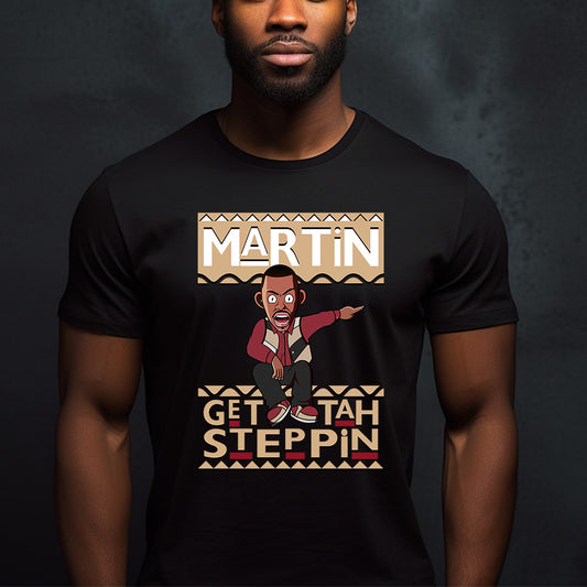 Get Tah Steppin Sitting Tan/Brown DTF Transfer