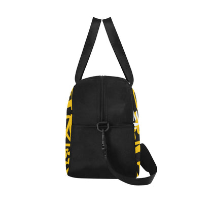 Yellow Graffiti Weekend Handbag