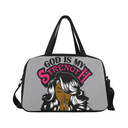 God is My Strength Weekend Handbag