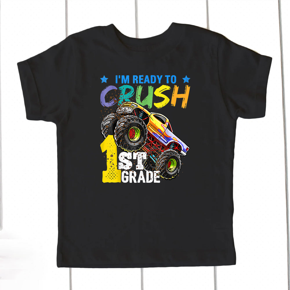 Crush 1st Grade Truck DTF Transfer