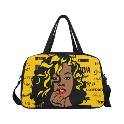 Honey Diva Yellow Weekend Handbag