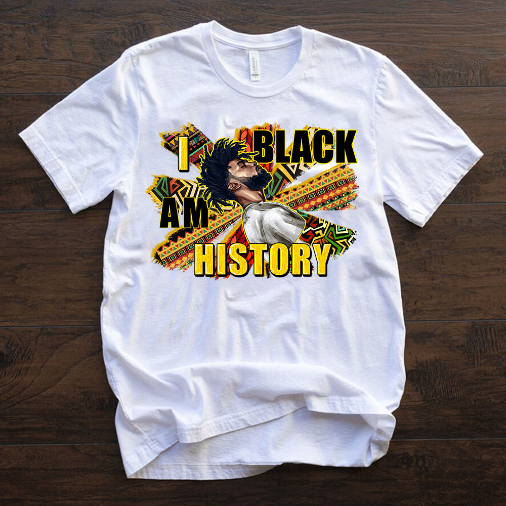 I Am Black History DTF Transfer