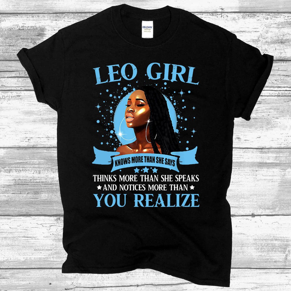 Leo Girl More Than DTF Transfer