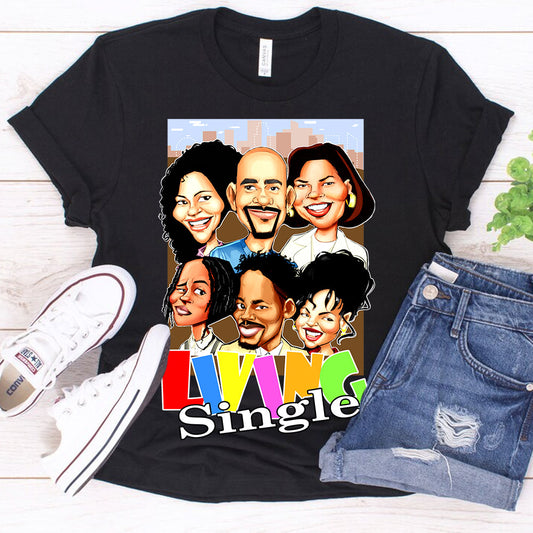 Living Single DTF Transfer