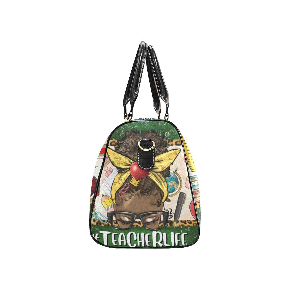 TeacherLife Afro Bun Travel Bag