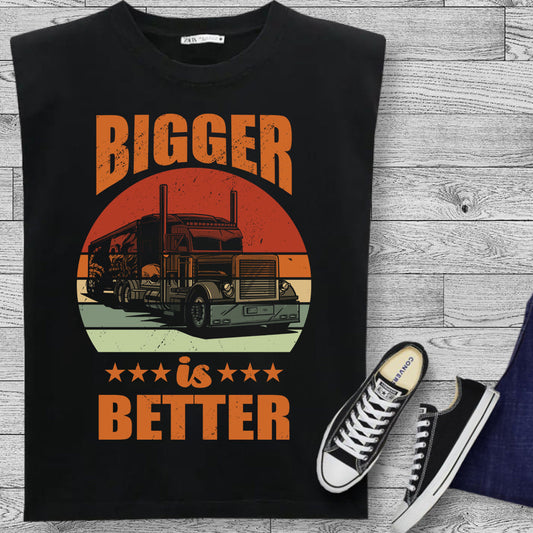 Bigger is Better Trucker DTF Transfer