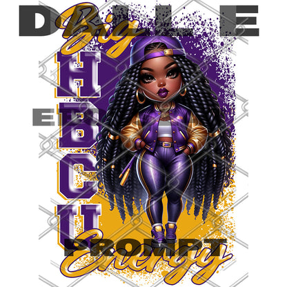 Big HBCU Energy 18 PNG Bundle