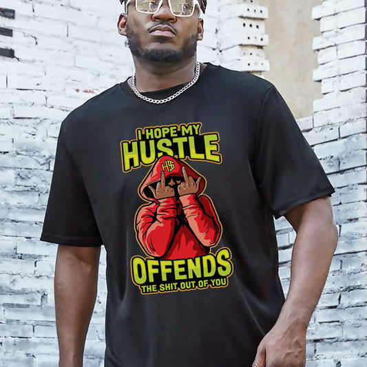 Hustle Offends DTF Transfer - man